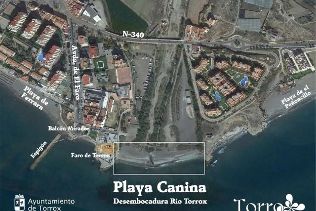 Playa canina cercana a Campìng el Pino